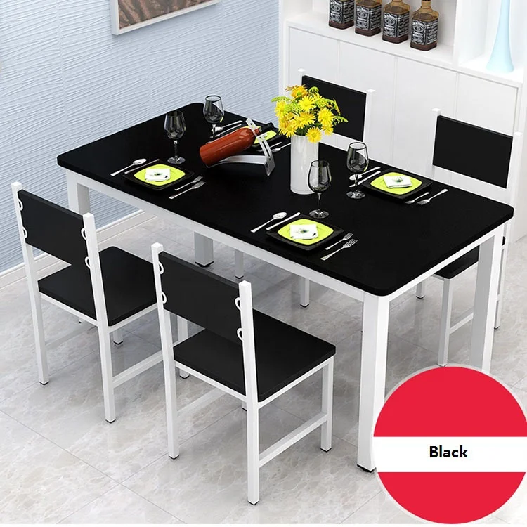 European Style Simple Design Practical Dining Table and Chairs