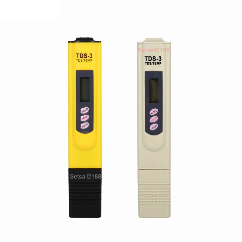 LCD Digital TDS-3 Meter Filter Pen Temp PPM Tester Stick Water Purity Testerc Pp 