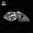 Pear Gemstone Cheap Price Pear Shape Brilliant Cut Synthetic Gemstone Material Pear Moissanite