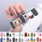 Nail Nail Supplies Factory Factory Huizi Glitter Color Nail Polish Sticker Nail Supplies