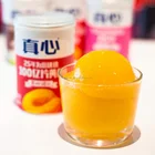 Canned Yellow Peach China Famous Brand Delicious Fresh Zhenxin Canned Yellow Peach Halves In Light Syrup 425g
