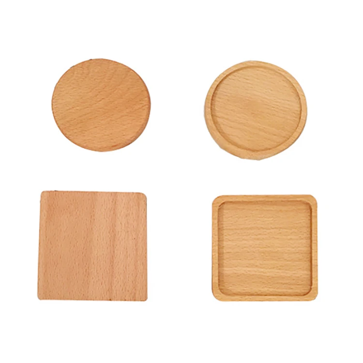 Heat Resisten Cup Costers Drink Coasters Cup Mat Wooden Cup Mat Cup Mat Pad