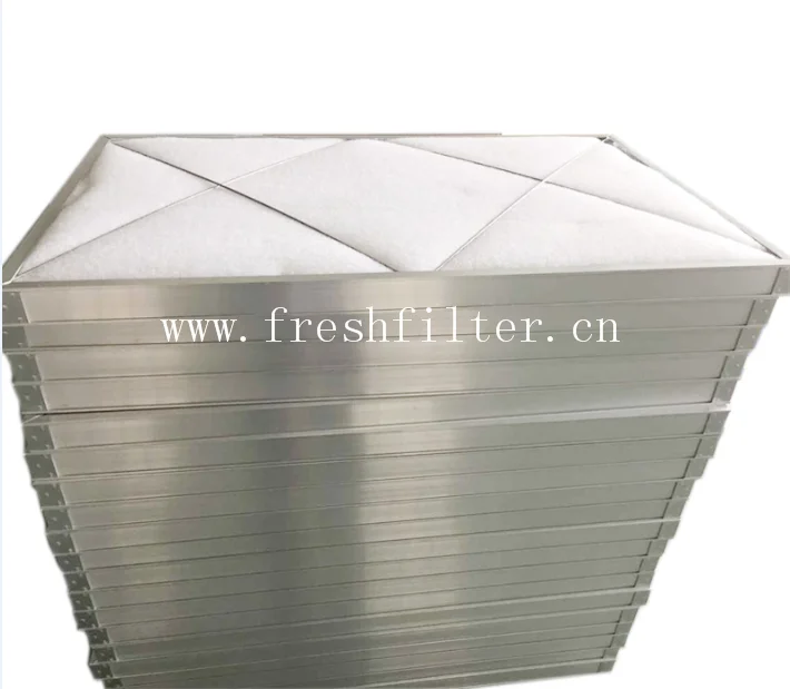 G G G Synthetic Fiber Material Air Filter For Ventilation System