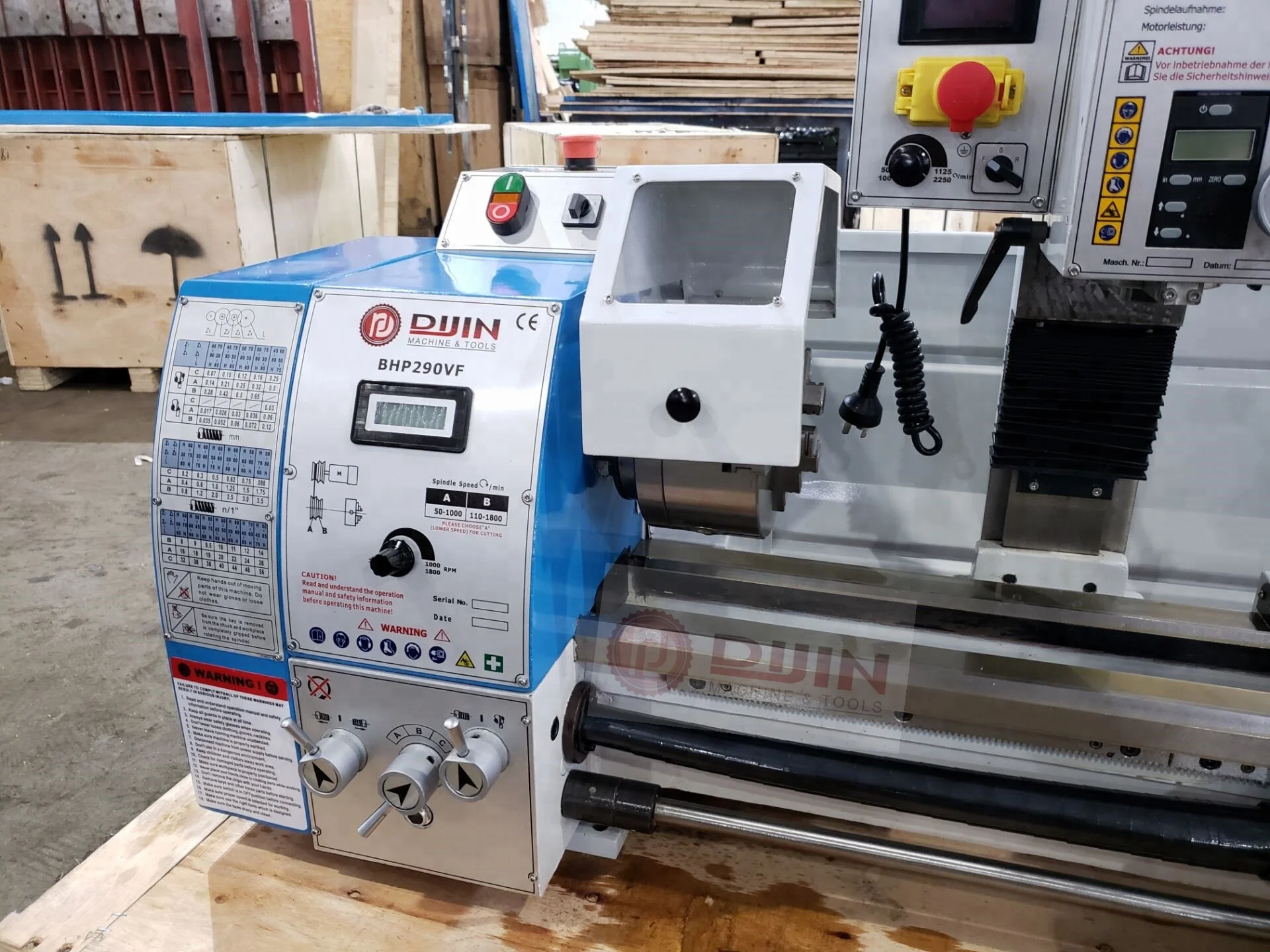 Torno Mini Cnc Lathe Drilling And Milling Metalworking Machine Jyp Vf