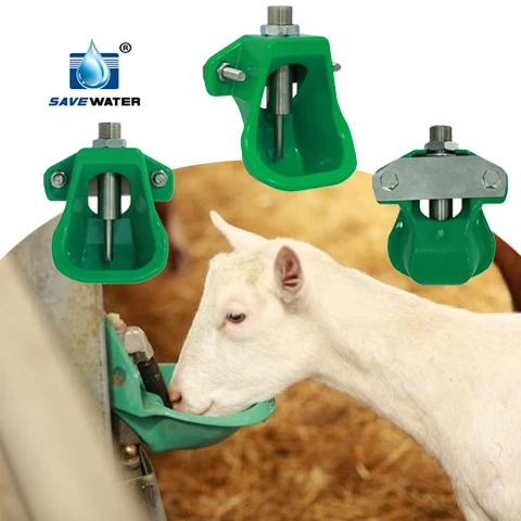Details about   6x Automatic Drinker Waterer with Brass Valve for Sheep Pig Piglets Animal 