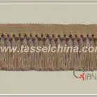 Fringe With Tassels Factory Tassel Fringe 6" Fringe With Tassels Knotted For Carpet
