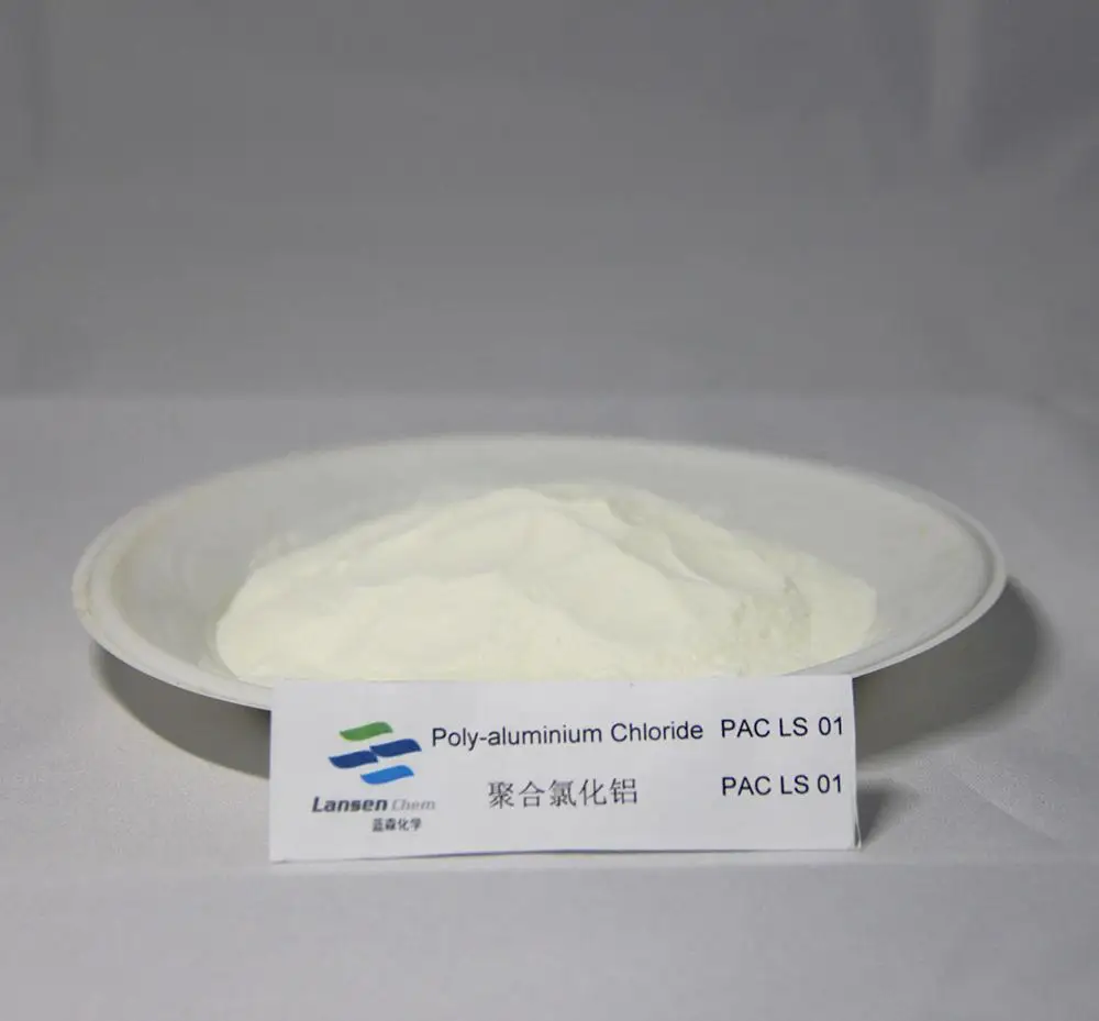 High Efficiency Polyaluminium Chloride PAC with Al2O3 28% min and Insoluble Substance ≤0.6% for Water Treatment