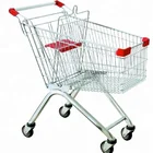 Cart Cart Shopping New American Style Supermarket Rollator Foldable Shopping Cart