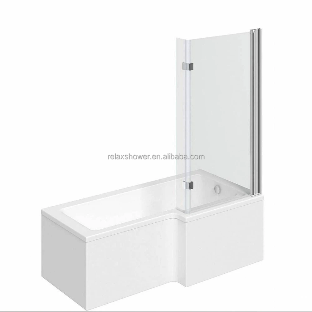 Square L-shape Acrylic Bath With Left/Right Hand 1700MM X850MM WITH FRONT PANEL 