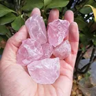 Rough Stone Rough Stone Wholesale Rough Natural Rose Quartz Crystals Uncut Rough Rock Stone For Jewelry Making
