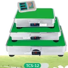 50 Tcs Scales Stainless Steel Plate Heavy Duty Strong Frame 50 Meters Distance 600kg Capacity Wireless Platform Digital Scale TCS - W