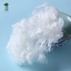 Cotton Fiber 15dx64mm Pp Cotton Virgin Polyester Staple Fiber