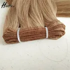 Remy Hair Remy Hair Extensions Weft 100% Human Hair Bundles Virgin Flat Weft Hair