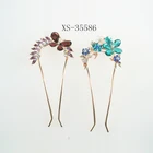 Comb Hair Hair Comb Clip Crystal Rhinestone Bride Beauty Decorate Petal Tuck Comb Flower Pin Hair Clip