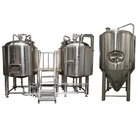 Brewing Micro Brewing Equipment 100l 100l Per Batch Beer Brewing Equipment Micro Brewery Kettle