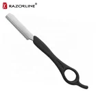 Barber Blade Quality Replaceable Straight Single Blade Razor Custom Barber Hair Cutting Razor For Men