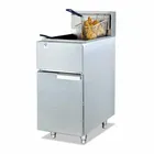 PKJG.GF23G PROKIT Gas Temperature Controlled 1 Pan Fryer - 2 Basket - 2 Tubes