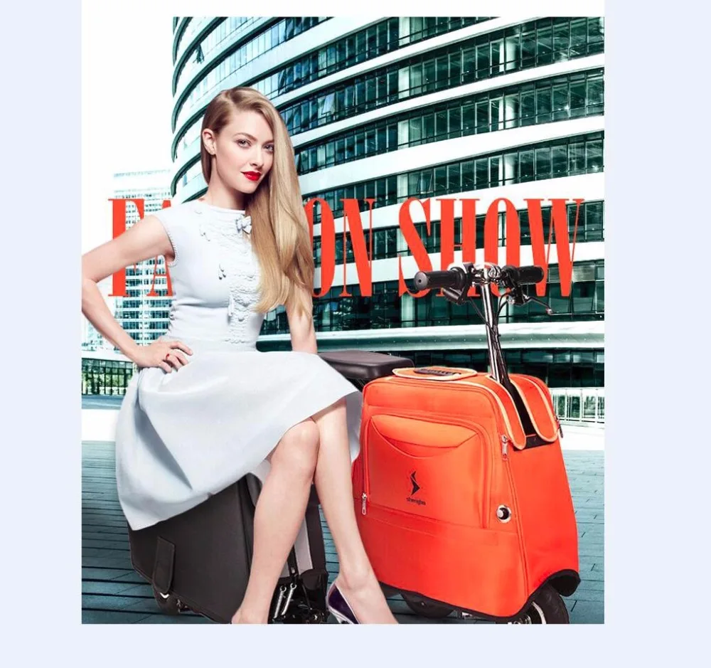 Patinete Eléctrico De Equipaje Plegable,Multifunción,A La Moda,Con Cargador  De Batería Para Viajes - Buy Folding Luggage,Luggage Scooter,Travel Luggage  Product on Alibaba.com