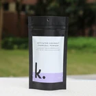Dubai Scrap Matt Black Coffee Bag / Dubai Plastic Scrap