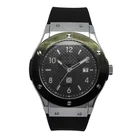 Watch High Quality Wristband Watch TPU Strap 3 Atm Stainless Steel Back Watch For Men