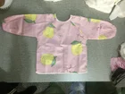 Long Sleeve Bib Baby Waterproof Sleeves Bibs Breathable Cotton Waterproof Fabric Baby Long Sleeve Bib