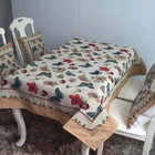 Table Cloth Factory Charming Vintage Embroidered Table Cloth
