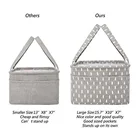 Diaper Bag Diaper Bag Travel Portable Diaper Caddy Travel Baby Diaper Storage Basket Caddy Bag Soft Felt Diaper Caddy