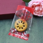 Biscuit Bag# Biscuit Bag China Factory Latest Custom Printing 3 Side Seal Biscuit Cookie Packaging Bag#