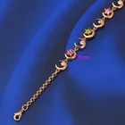 Costume Jewelry Factory Direct Bracelet 71307 Xuping Costume Jewelry Moon Shaped Bracelet On Sale