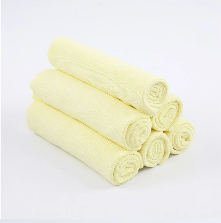 Custom size microfiber towel multi color high absorb microfiber fabric towel roll