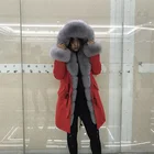 Coat Fur Coat Parka Hot Sale Fashion Fur Collar Parka Coat Women's Winter Parka