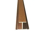 Wow Tubular Profile Wow Timber Extruded Tubular Aluminum Wood Grain Profile With ISO Certification