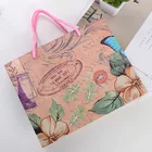 Offset Handle Cheap Paper Bags Promotional Cheap Offset Printing Design Ivory Paper Shopping Bag For Garment With Handle