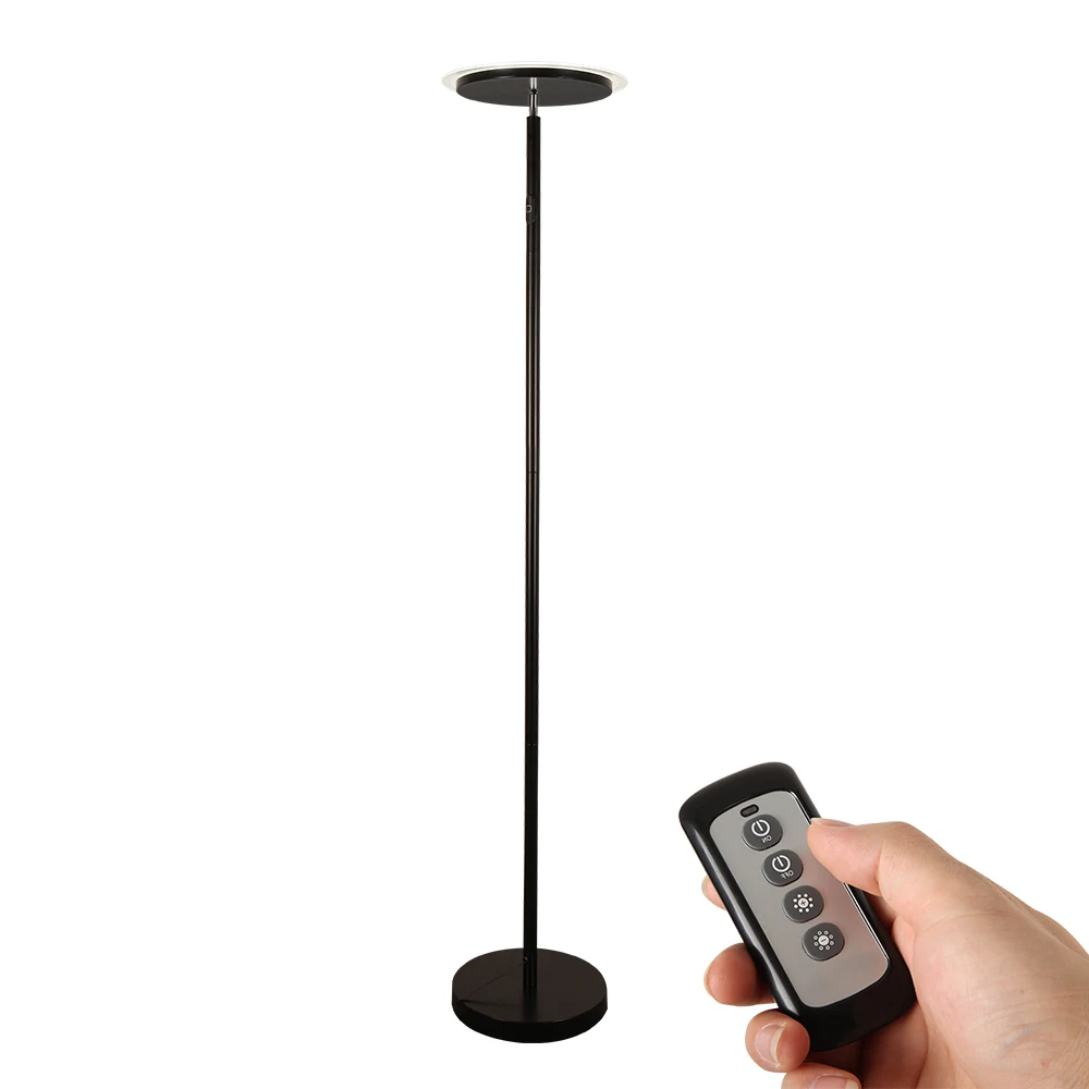 floor lamp with remote control dimmer