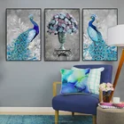 Art Print Art Modern Wall Picture Art Poster Print Peacock Painting On Canvas