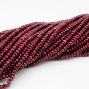 natural stone red agate ruby round gemstone stone beads