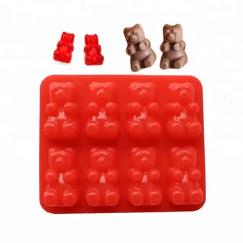 Custom Large Silicone Candy Gummy Bear Mold