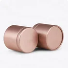 Tea Metal Tea Tin Cans Cookie Round Container Packaging Empty Biscuit Tea Metal Tin Cans