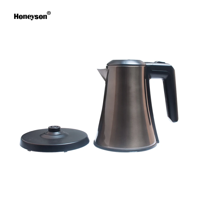 Honeyson hot 0.8L cordless stainless steel mini electric kettle