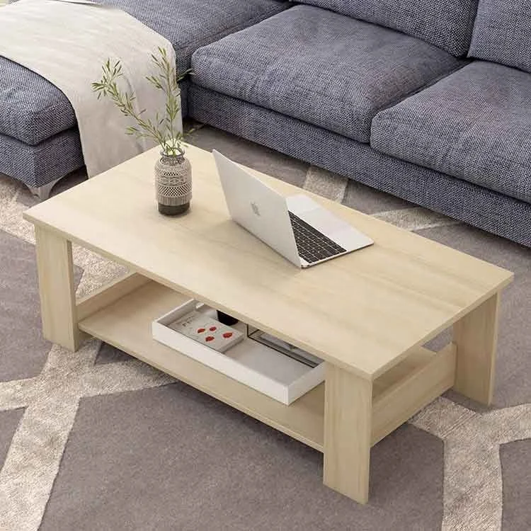 best selling modern China factory price wood coffee table for living room