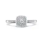 Diamond Ring Gemnel Custom Modern Ladies Diamond 10k Gold Engagement Ring Price
