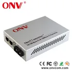 2 Converter 2 Ethernet Media Converter 2 Port Simplex Ethernet Fiber Optic To Rj45 Media Converter