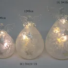 Wings Factory Wholesale Led Light Glass Angel With Wings