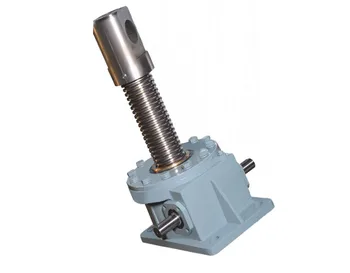 High quality SWL series worm screw gearbox manual screw jack drive power transmission manual lifters with worm gear