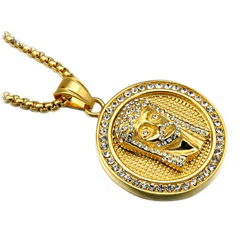 wholesale cheap men gold stainless steel necklace jewelry designs in 20 grams with price