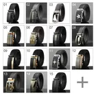 Belt Belt Automatic Custom Logo Automatic Sliding Buckle Mexican Genuine Leather Belt For Men