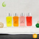 Gift Aromatic Reed Diffuser Aroma Perfume Reed Diffuser With Sticks In Glass Gift Box Car Air Freshener