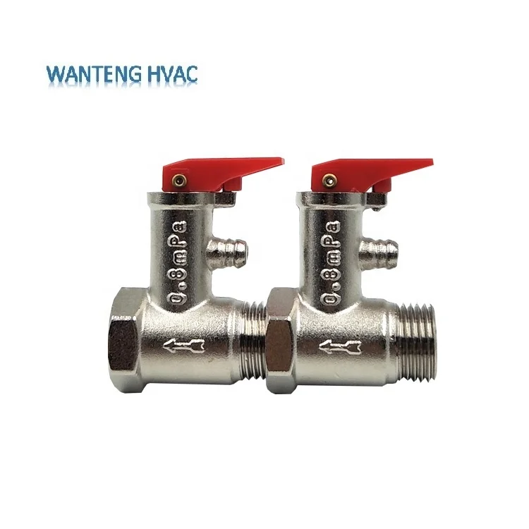 hot water heater safety valve factory