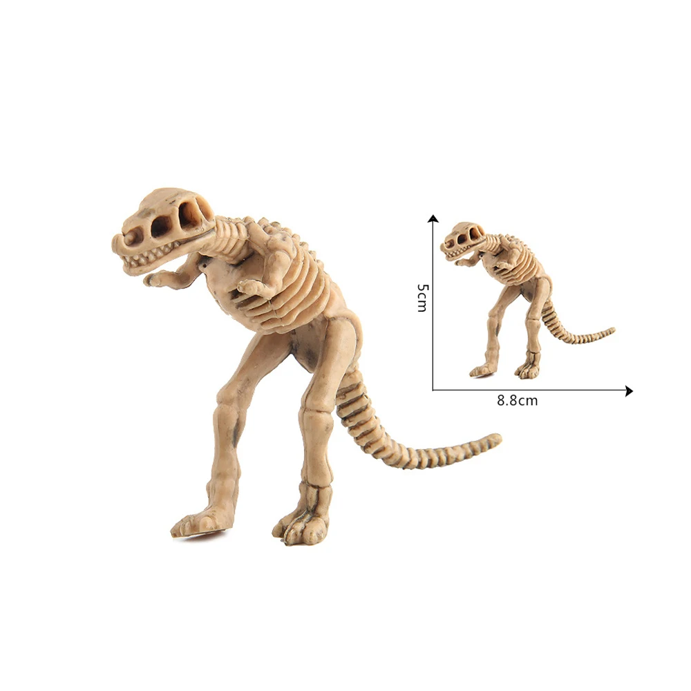ZF235 Wholesale 2020 new toy arrivals cheap pvc plastic dinosaur skeleton toy sets educational toys for babys