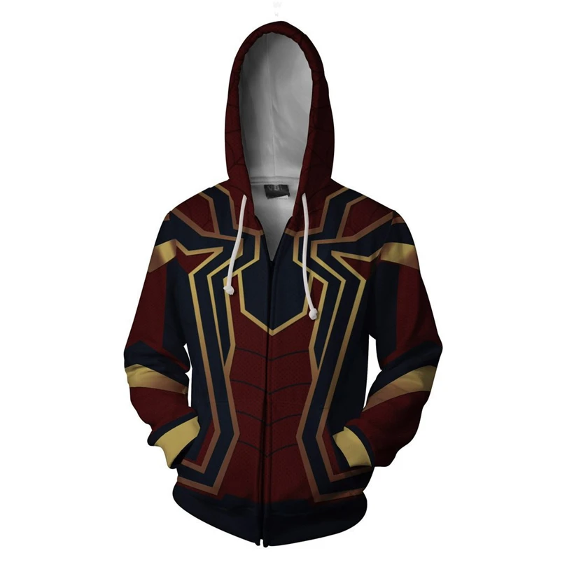 iron spider man hoodie